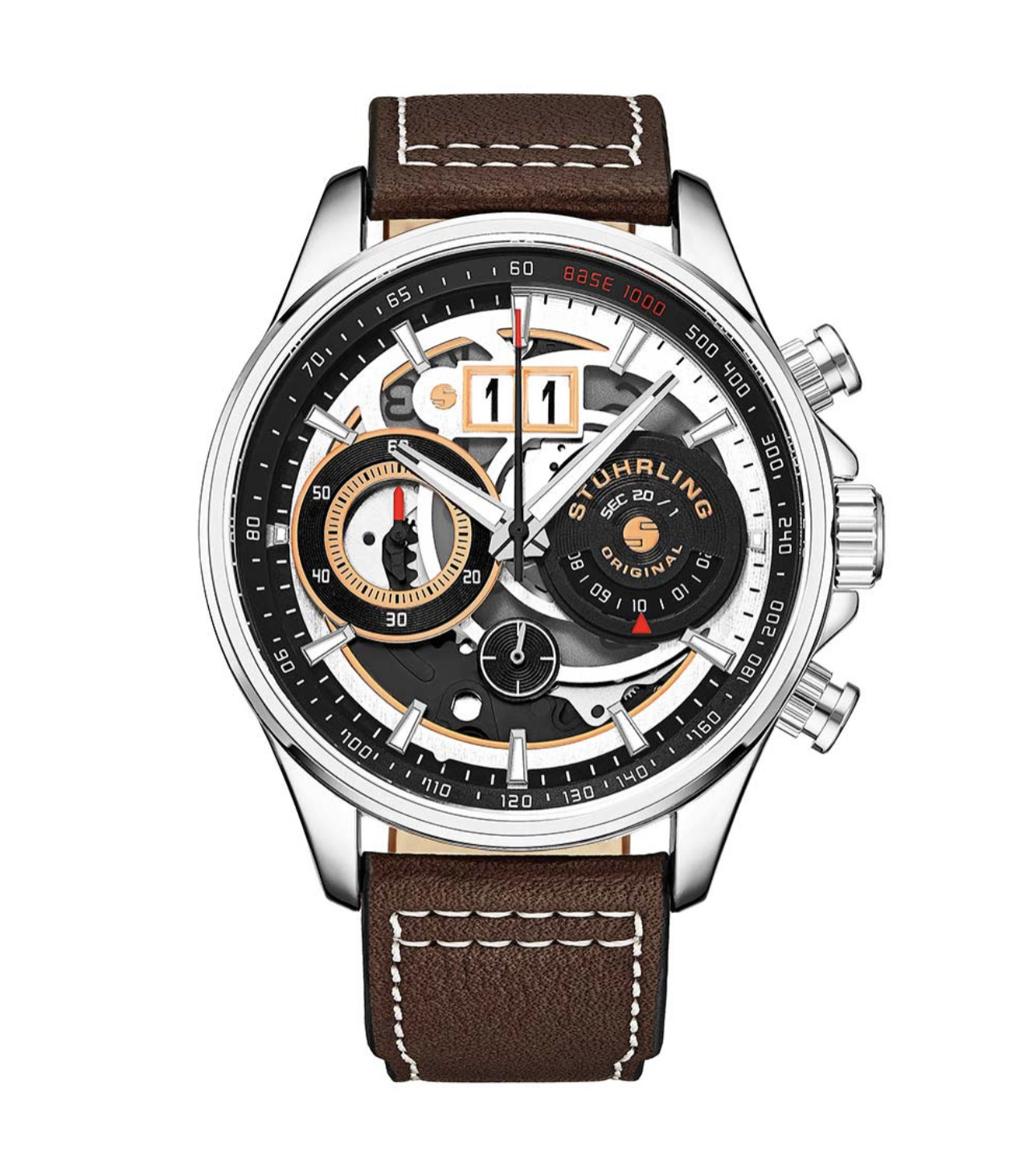 Ace Aviator Chronograph Brown