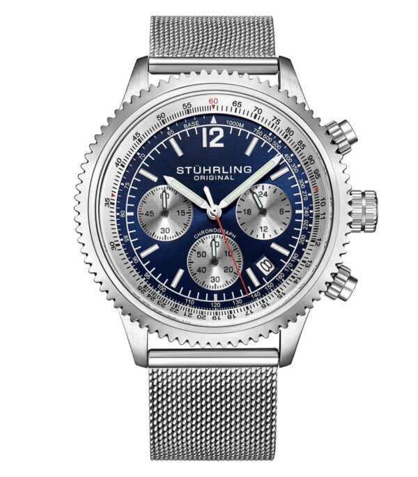 Bentley Brooks Monaco Silver Watch